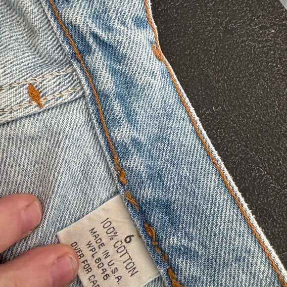 Aeropostale light denim perfect fit Jean. Straight leg. Like New. Stone washed - Picture 7 of 9